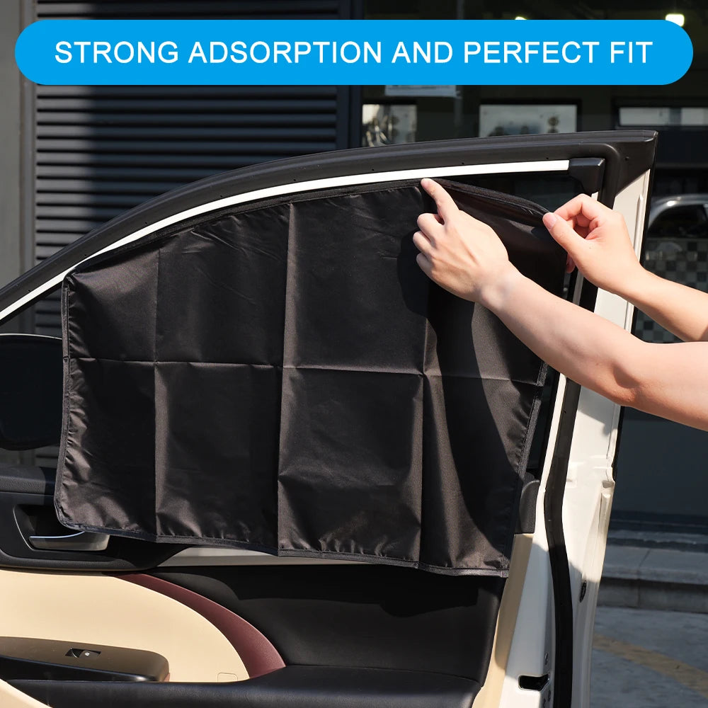 Magnetic Car Sunshade UV Protection