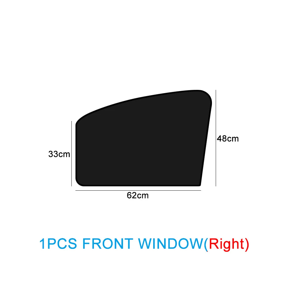 Magnetic Car Sunshade UV Protection