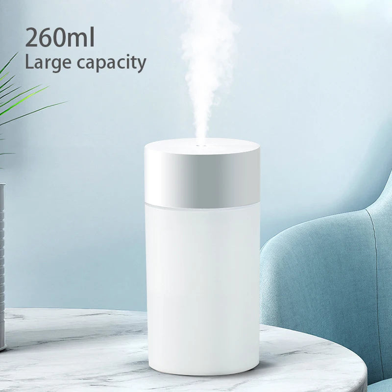 260ML USB Ultrasonic Air Humidifier