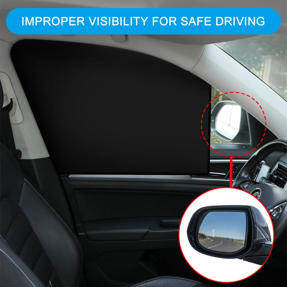 Magnetic Car Sunshade UV Protection