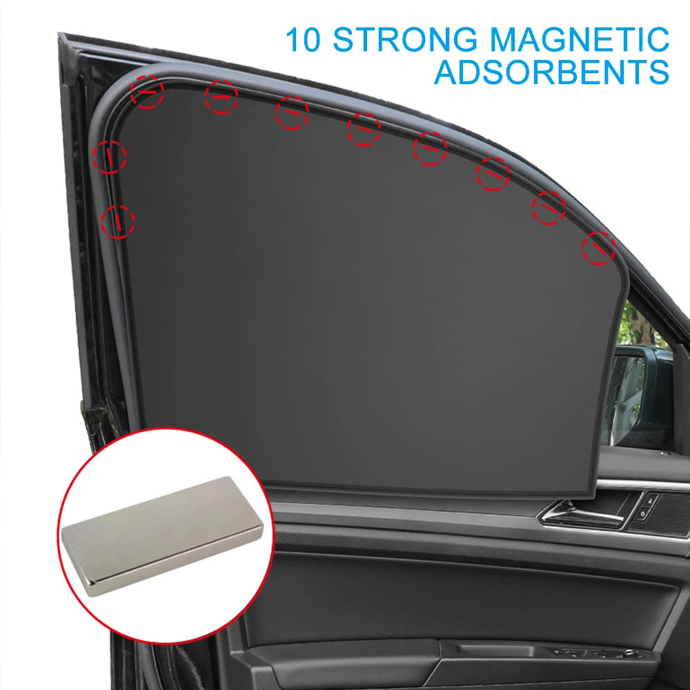 Magnetic Car Sunshade UV Protection